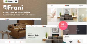 Frani - Furniture Multipurpose Responsive Shopify 2.0 Theme