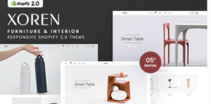 Xoren - Furniture & Interior Responsive Shopify 2.0 Theme