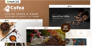 Cofea - Coffee Shops & Cafes Shopify 2.0 Theme