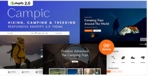 Campic - Hiking, Camping & Trekking Shopify 2.0 Theme