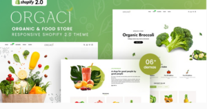 Orgaci - Organic & Food Store Shopify 2.0 Theme