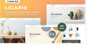 Licarie - Ceramics & Pottery Decor Shopify 2.0 Theme