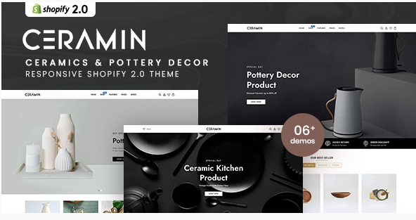 Ceramin - Ceramics & Pottery Decor Shopify 2.0 Theme