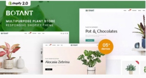 Botant - MultiPurpose Plant Store Shopify Theme