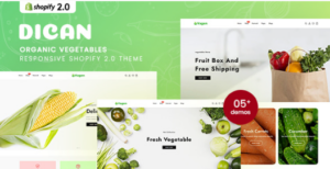 Vagen - Organic Vegetables Shopify 2.0 Theme