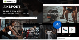 Ksport - Sport Store Responsive Shopify 2.0 Theme