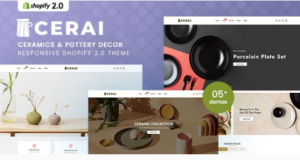 Cerai - Ceramics & Pottery Decor Shopify 2.0 Theme