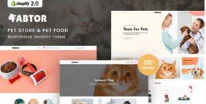 Fabtor - Pet Store & Pet Food Shopify 2.0 Theme