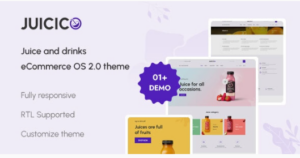 Juicico - The Juice & Drink Ecommerce Shopify Theme