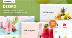 Desero - Organic Fruit & Juice Shopify 2.0 Theme