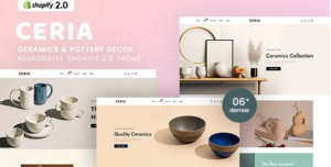 Ceria - Ceramics & Pottery Decor Shopify 2.0 Theme