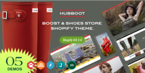 HUBBOOT - Boost & Shoes Store Shopify Theme OS 2.0