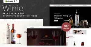 Winie - Wine & Winery Responsive Shopify 2.0 Theme