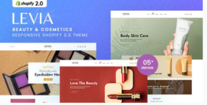 Levia - Beauty & Cosmetics Responsive Shopify 2.0 Theme