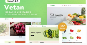 Vetan - Organic Vegetables eCommerce Shopify 2.0 Theme