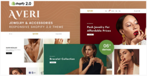 Averi - Jewelry & Accessories Responsive Shopify 2.0 Theme