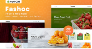 Fashoc - Fruits Organic Responsive Shopify 2.0 Theme