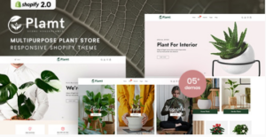 Plamt - MultiPurpose Plant Store Shopify 2.0 Theme