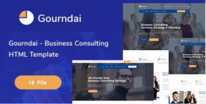 Gourndai - Business Consulting HTML Template