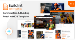 Euildint-Construction Building React NextJS Template