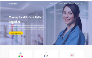 Healthcare - Doctor & Medical Clinic Landing Page Template