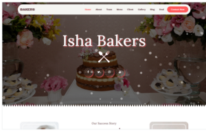 Bakery - Multipurpose Landing Page Templates
