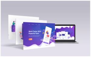 Upland - Mobile App Landing Page