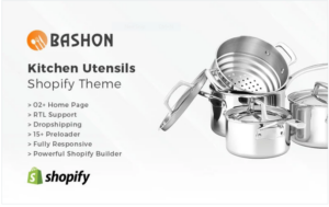 Bashon - Kitchen Utensils Shopify Theme