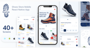 StepHub - Shoes Store Mobile App | Frontend | Expo 50.0.14