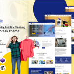 Washlab Laundry And Dry Cleaning WordPress Theme