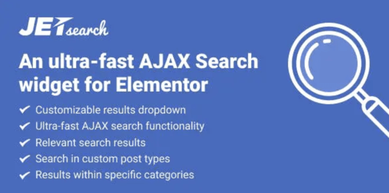 JetSearch For Elementor 3.0.3