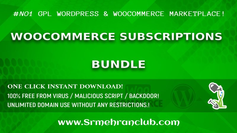 Woocommerce Subscriptions Bundle