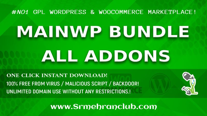 MainWP Bundle – All Addons