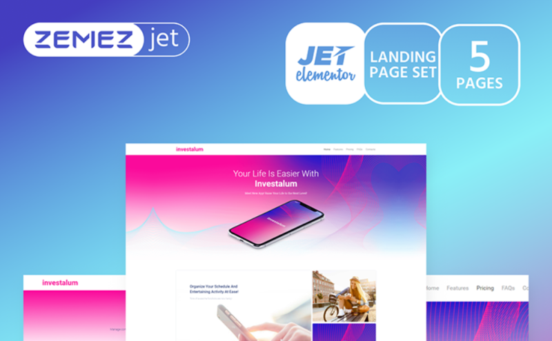 AppRove – Corporate App Jet Elementor Template