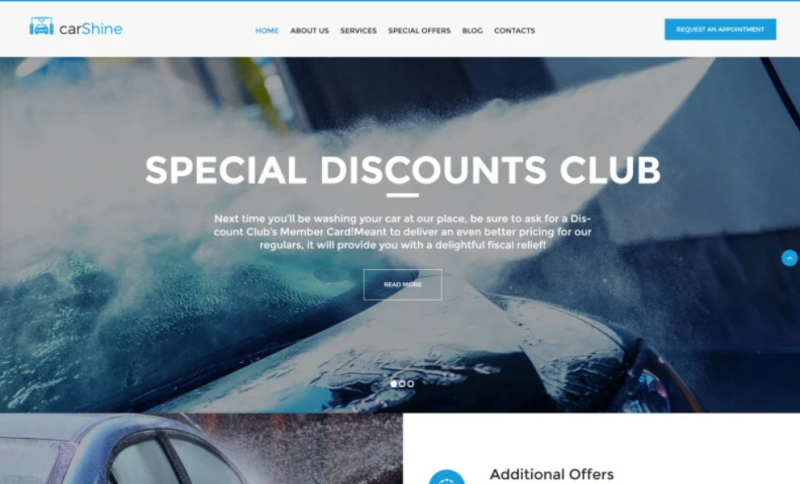 CarShine – Car Wash WordPress Theme