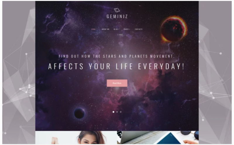 Geminiz – Astrology Blog WordPress Theme