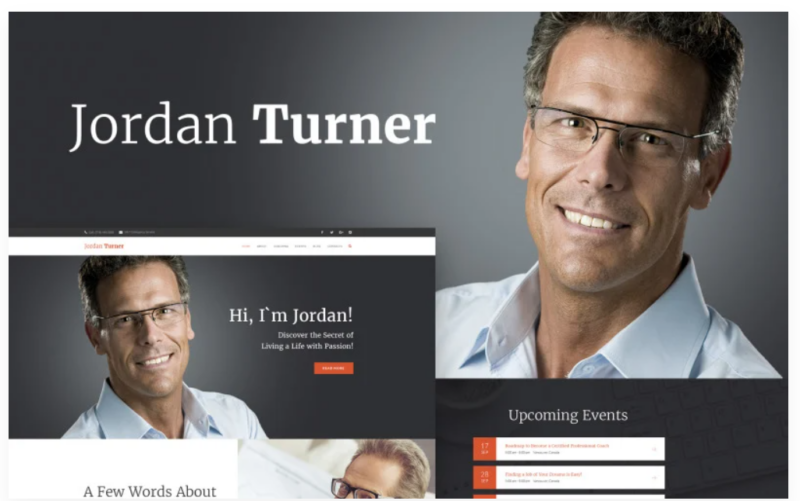 Jordan Turner – Life Coaching WordPress Theme