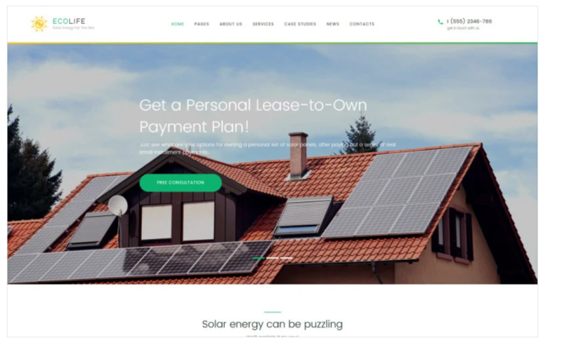 Eco Life – Environment & Ecology WordPress Theme