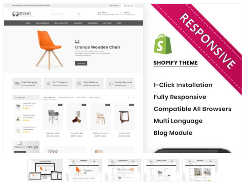 Orchard – The Furniture Store Responsive Shopify Theme