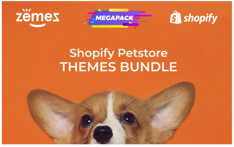 Pets Store Themes Bundle Shopify Theme