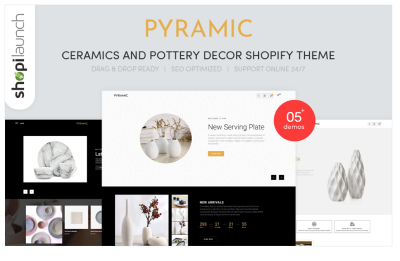 Pyramic – Ceramics & Pottery Decor Shopify Theme