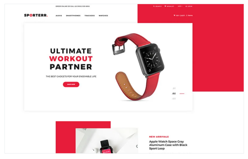 Sporterr – Sports Store Clean Shopify Theme