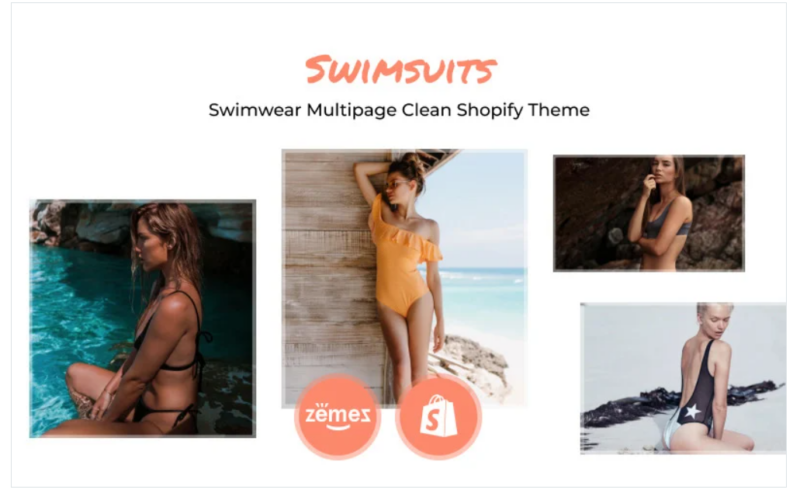 Swimsuits – Swimwear Multipage Clean Shopify Theme