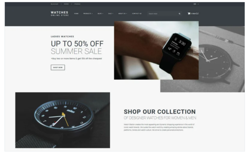 Watches – Online Store Shopify Theme