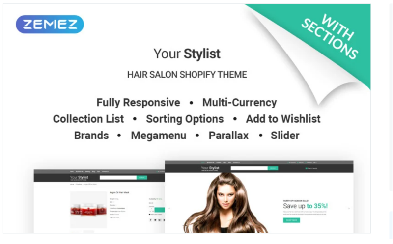 YourStylist – Hair Salon Shopify Theme