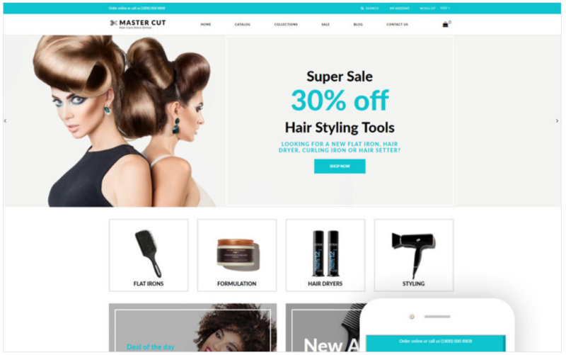 Master Cut – Beauty Clean Shopify Theme