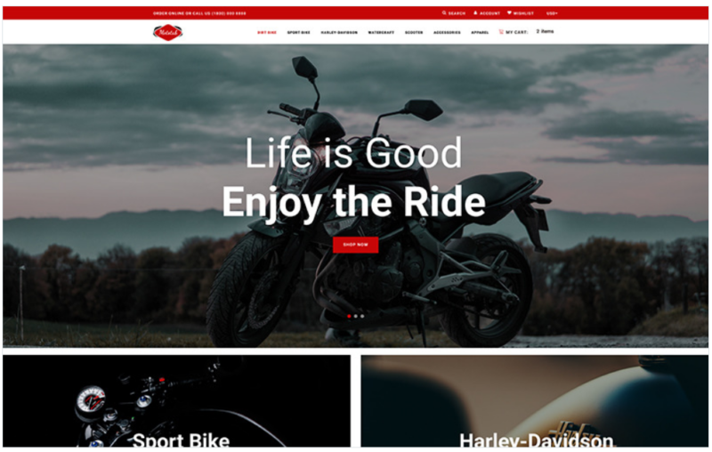 Mototab – Cars & Motorcycle Modern Shopify Theme