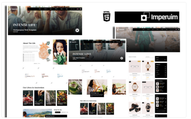 Imperuim Multipurpose Website Template 1.0