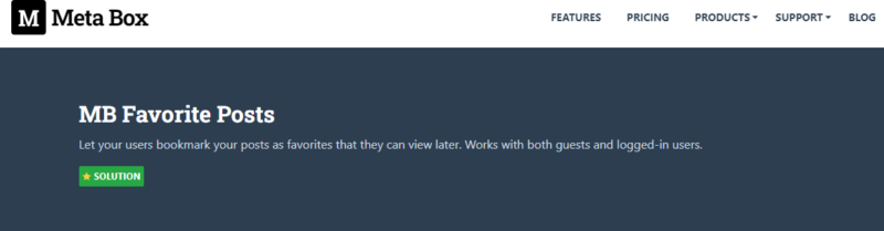 Meta Box – Favorite Posts 2.0.5