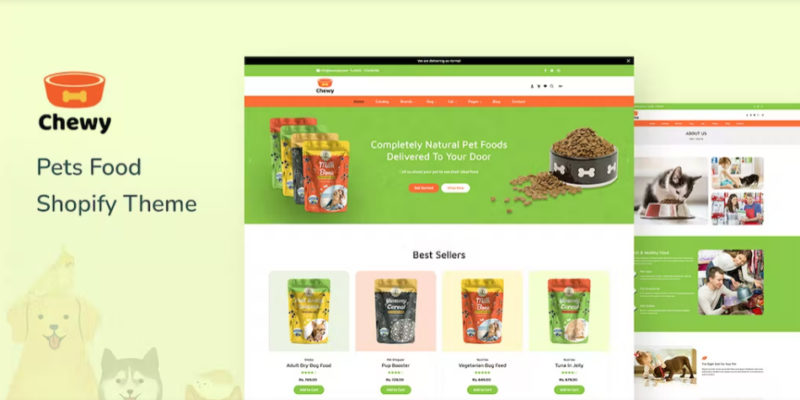 Chewy – Dog, Kitten & Pet Shop Shopify Theme 1.0